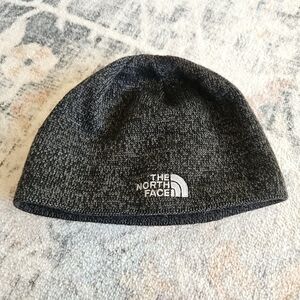 The North Face Charcoal Dark Gray Beanie Winter Hat One Size